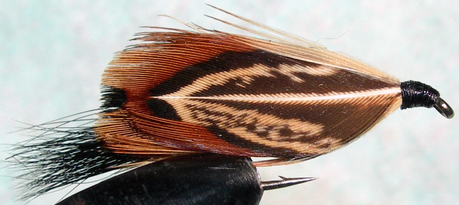 Golden Kilwell red trout fly