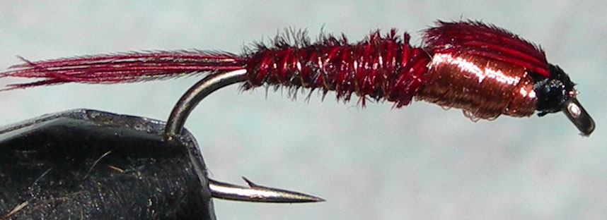 Red Pheasant Tail original trout fly
