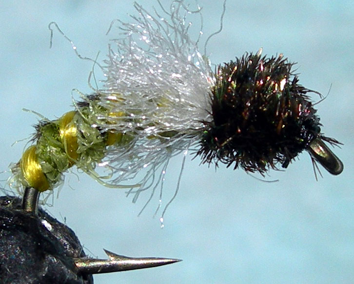 Z Wing Olive&Amber trout fly